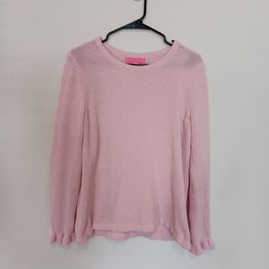 Lilly Pulitzer Sweater Women Size L Pink